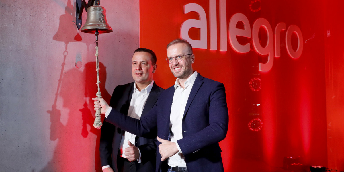 Jak podaje "Bloomberg", cena sprzedaży akcji Allegro została ustalona na 60 zł.