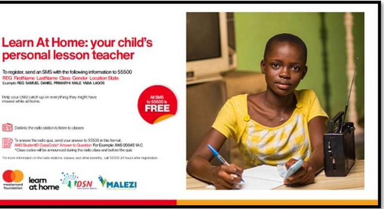 1 million disadvantaged school children to benefit from ‘Learn at Home’ Project by Data Science Nigeria/Malezi in partnership with the Mastercard Foundation