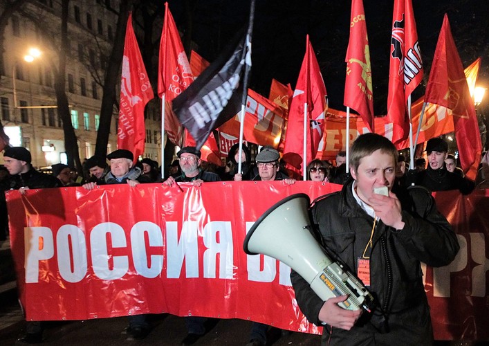 Komuniści na ulicach