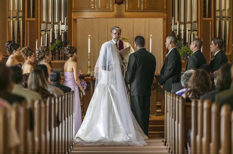 Elképesztő dolog történt az esküvőn. Fotó: Getty Images