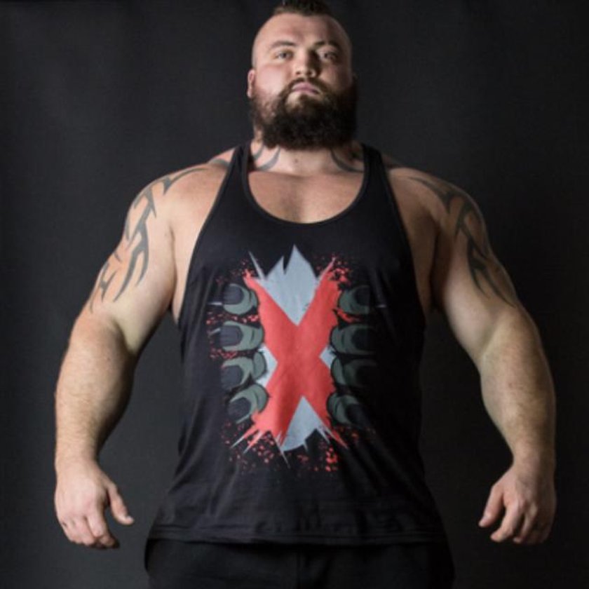 Eddie Hall nowy Pudzian, Anglik podnosi prawie pół tony i wygląda niczym tur! Galeria