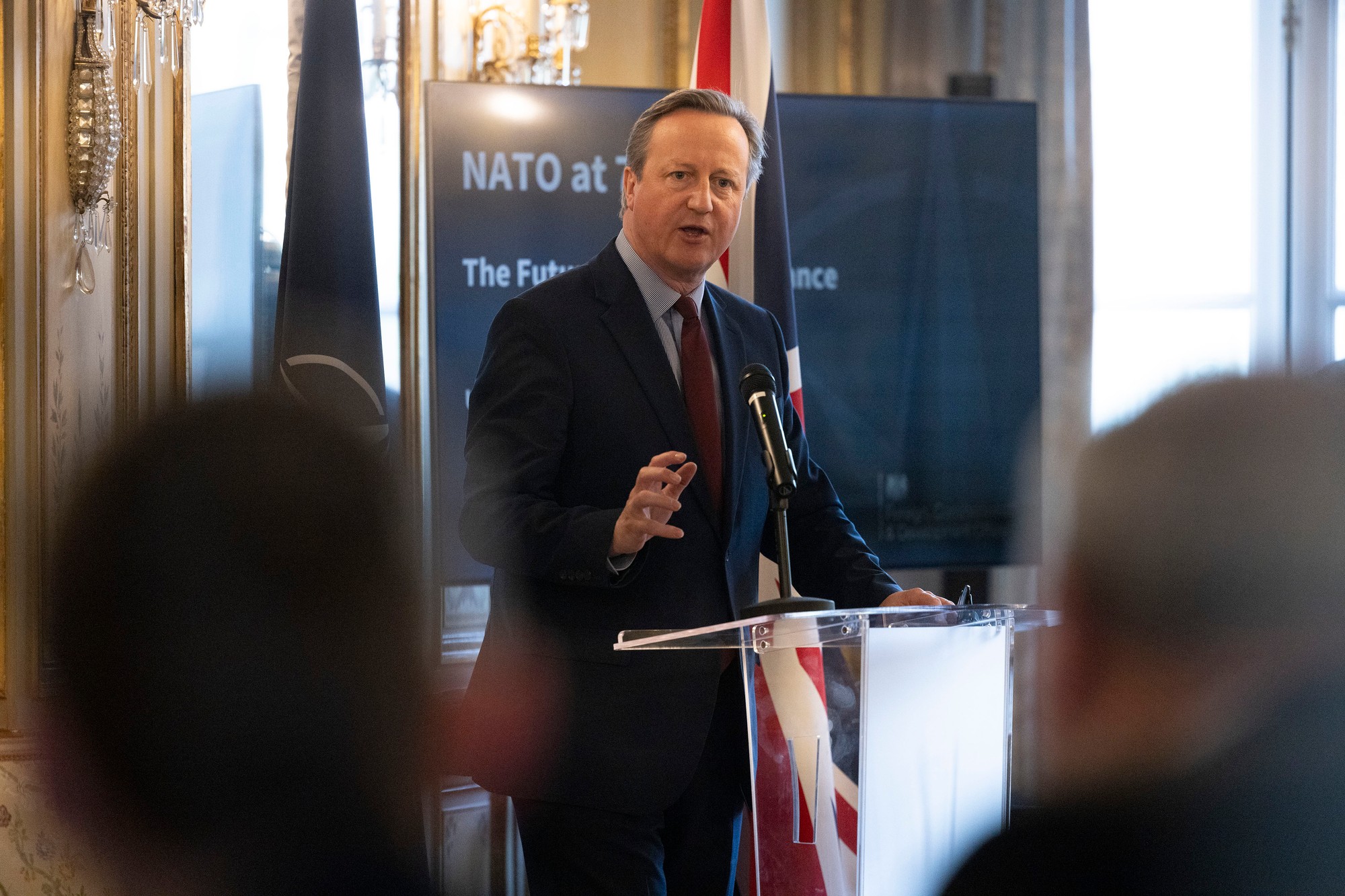 Bývalý britský premiér David Cameron.