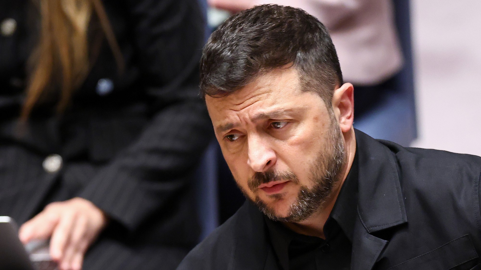 Ukrajinský prezident Volodymyr Zelenskyj.