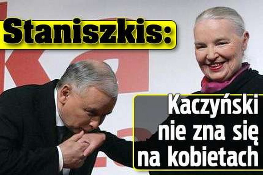 Staniszkis: Kaczyński nie zna się na kobietach