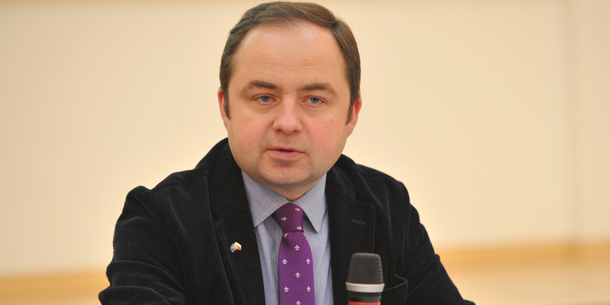 Konrad Szymański, przyszły minister ds. europejskich w rządzie Beaty Szydło