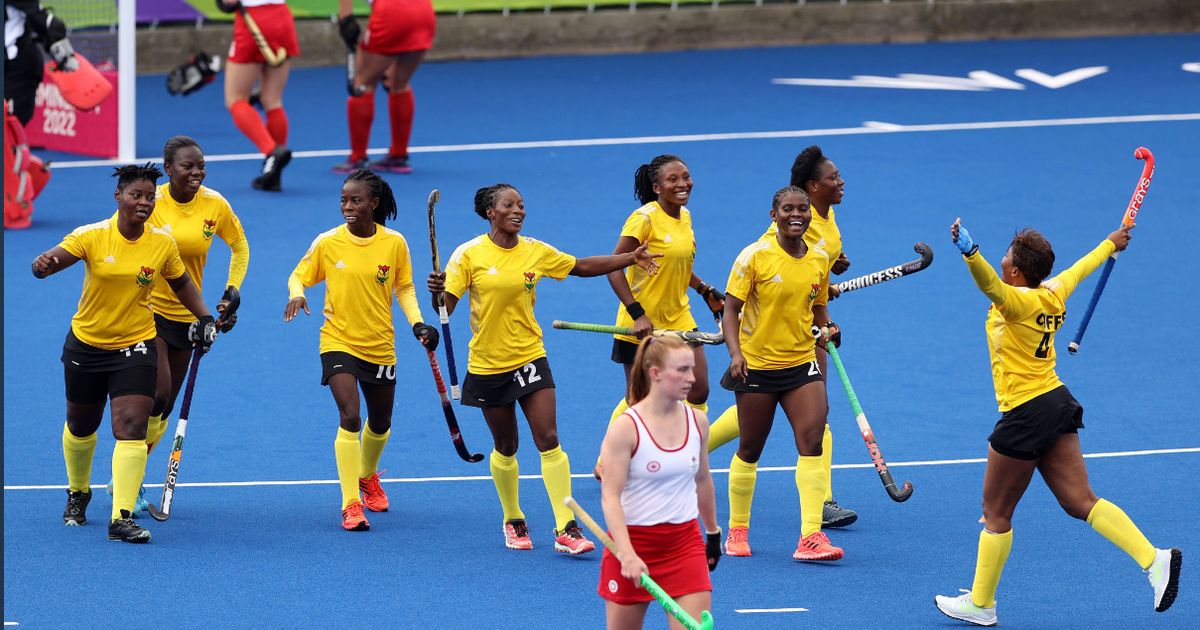Ghanas Female Hockey Team Scores First Goal At Commonwealth Games Despite 8 1 Defeat Pulse Ghana 