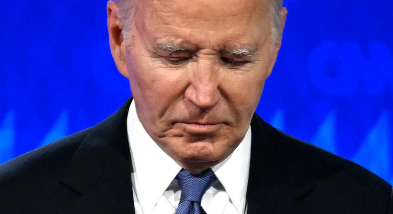 Joe Biden's disastrous debate performance has Democrats suggesting he step aside.ANDREW CABALLERO-REYNOLDS/Getty Images