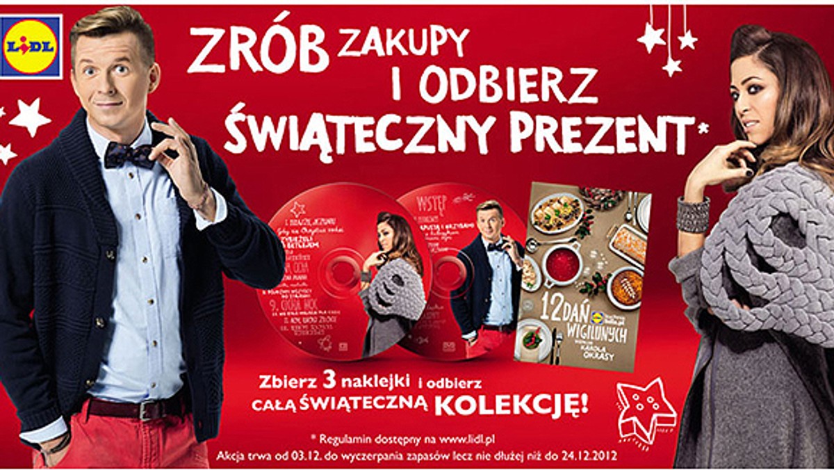 Co łączy Natalię Kukulską z Karolem Okrasą? – „Kolekcja świątecznych smaków i nastrojów Lidla”, która pozwoli przygotować tradycyjne, polskie Święta Bożego Narodzenia KAŻDEMU.