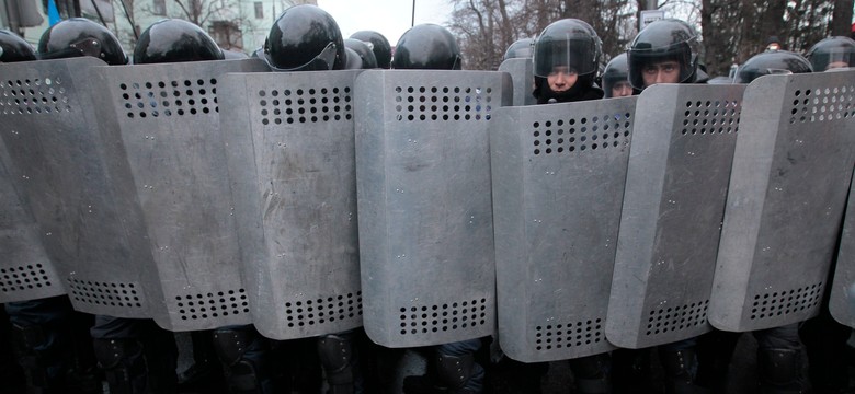 Starcia na Ukrainie. Berkut wycofuje się po nieudanym szturmie na ratusz [AKTUALIZACJA]