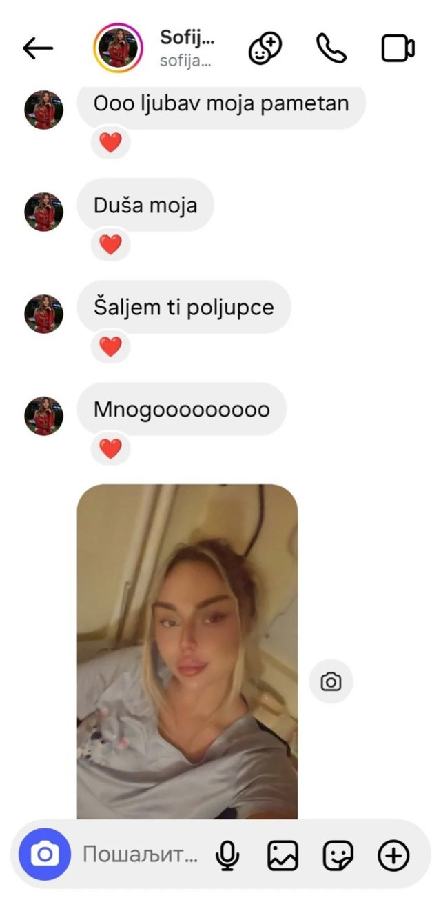 Sofijine prepiske sa Danetom