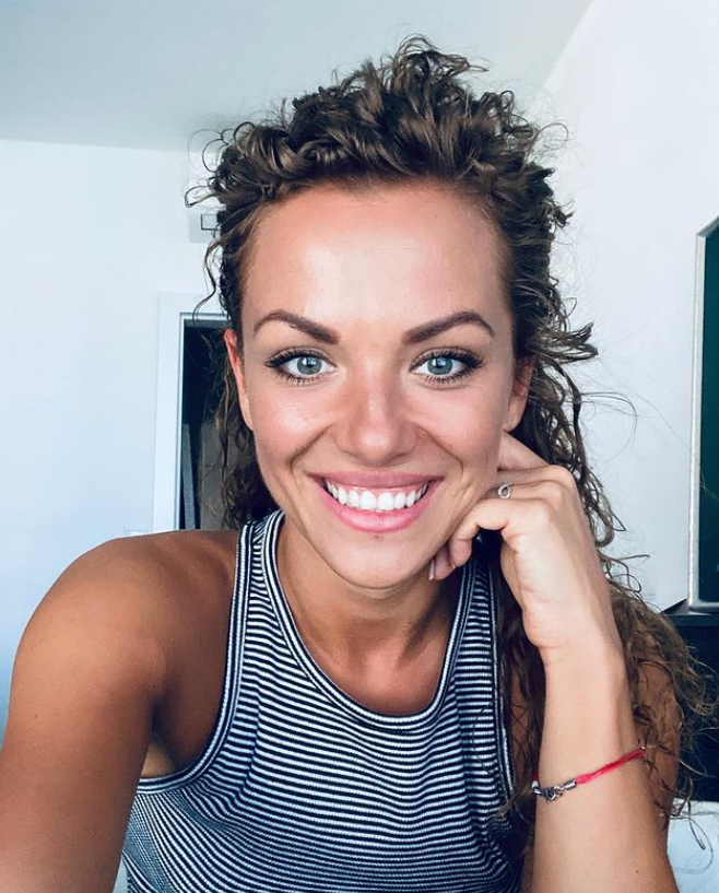 Tanečnica Dominika Rošková. 