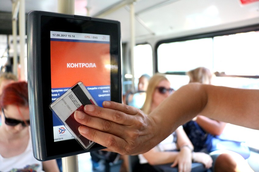 Validatori u vozilima javnog prevoza