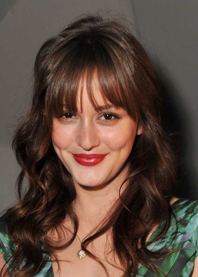 Leighton Meester na New York Fashion Week