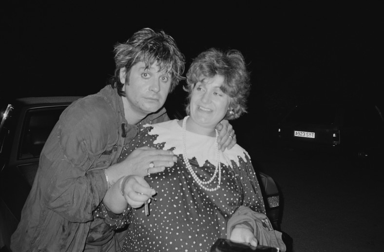 Ozzy i Sharon Osbourne w 1983 r.