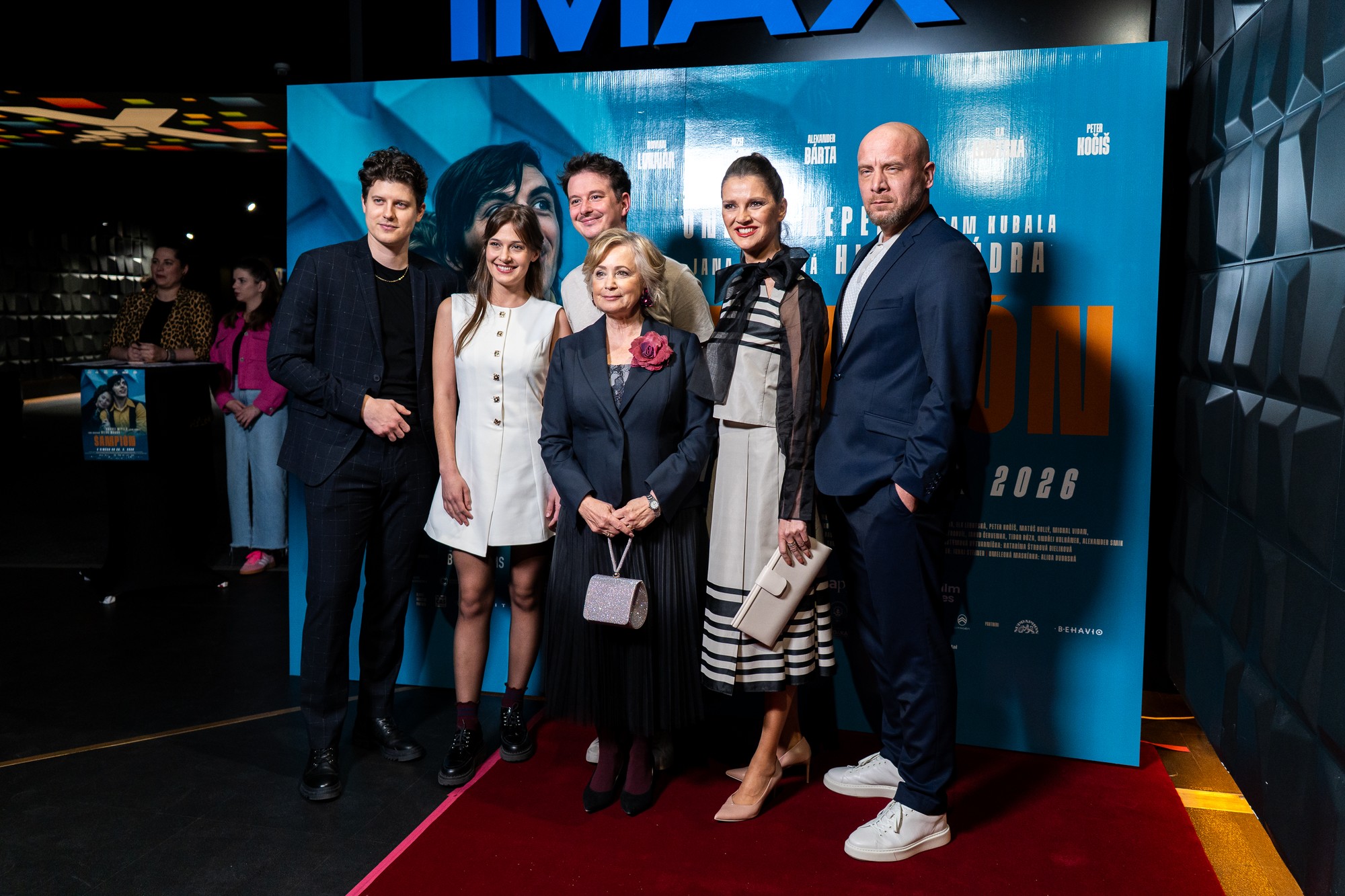Premiéra filmu Šampión: Jana Nagyová, Hana Rapantová.