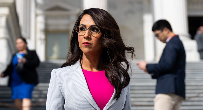 Rep. Lauren Boebert of Colorado at the Capitol on March 13, 2024.Bill Clark/CQ-Roll Call via Getty Images