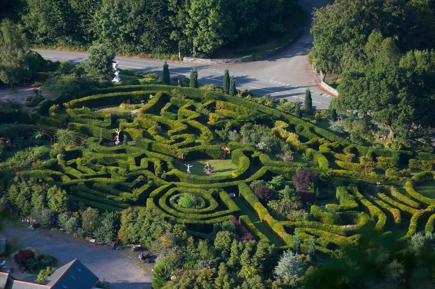 Konvi veli lavirint iz vazduha