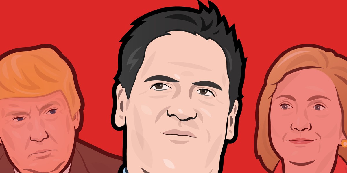 Mark Cuban is tired of the same '5 or 6' items getting all the attention this election cycle