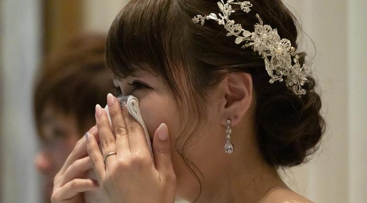 A menyasszony zokogásban tört ki, amikor ezt meglátta Fotó: Getty Images
