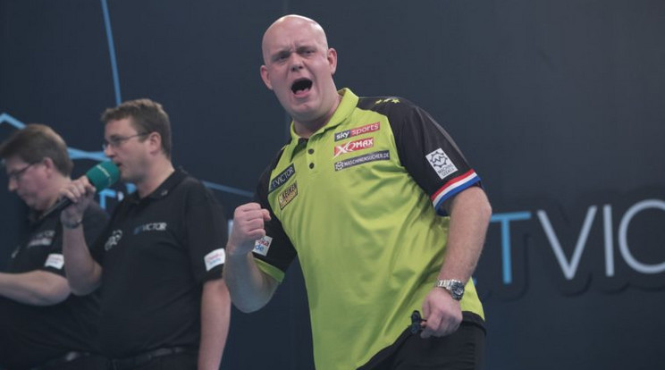 Történelmet írt Michael van Gerwen /Fotó: Getty Images