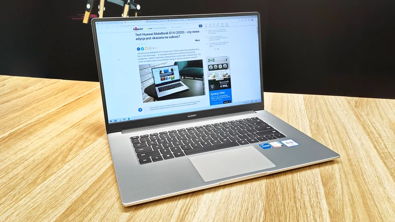 Huawei MateBook D 15 (2021) – wygląd