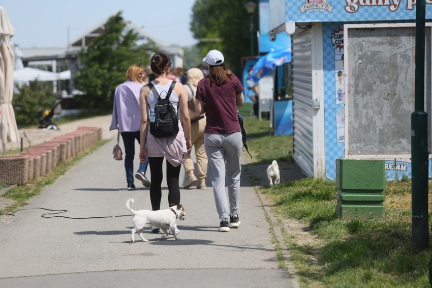 Ada Ciganlija, lepo vreme