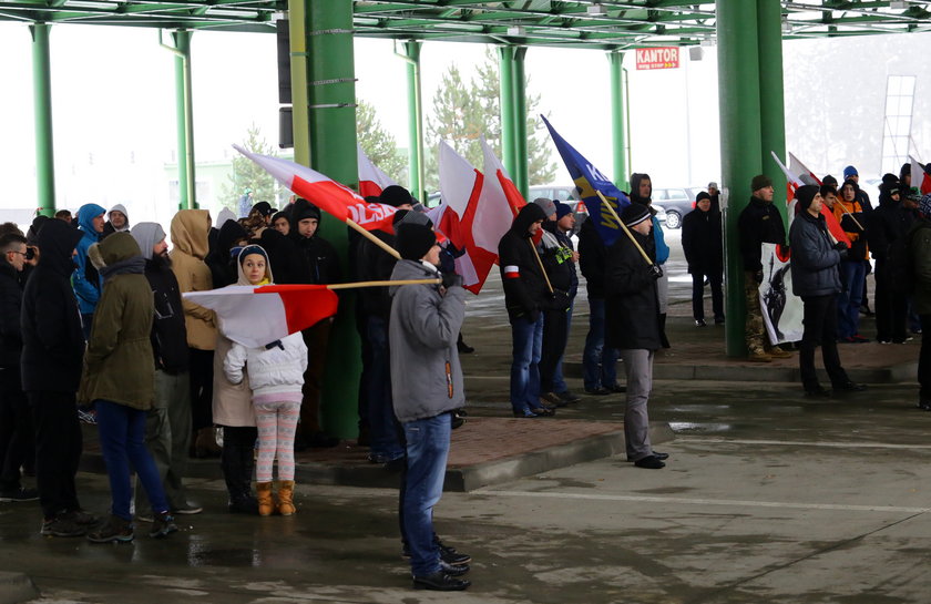 Pikieta w Zwardoniu