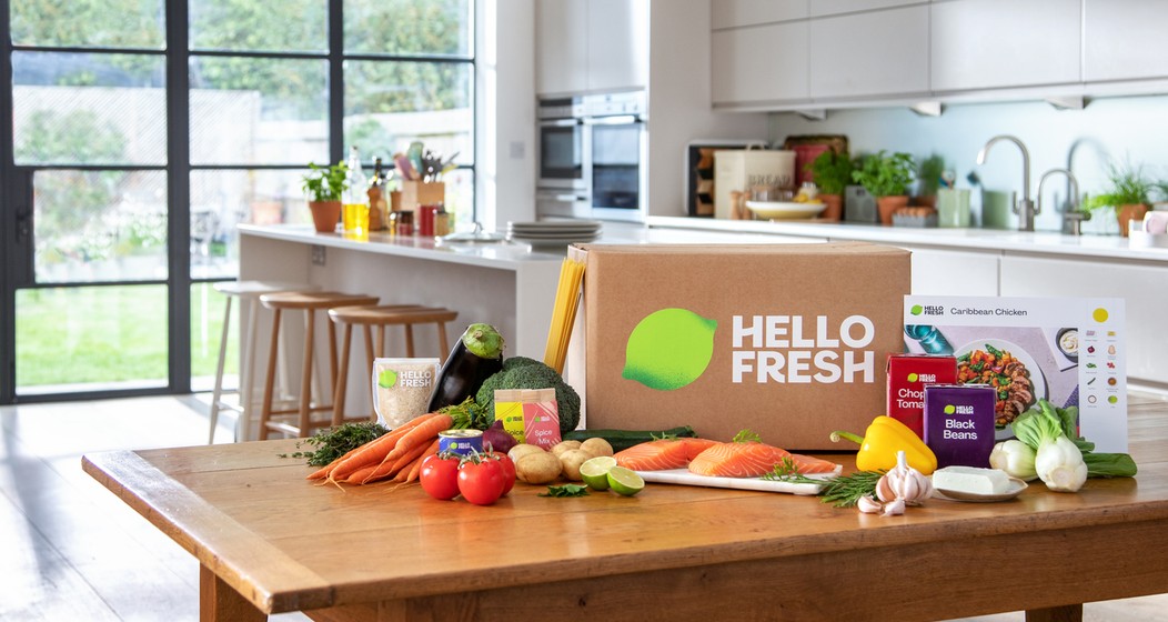 Hello Fresh fournit des recettes et des ingrédients frais. 