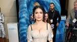 Salma Hayek na Złotych Globach