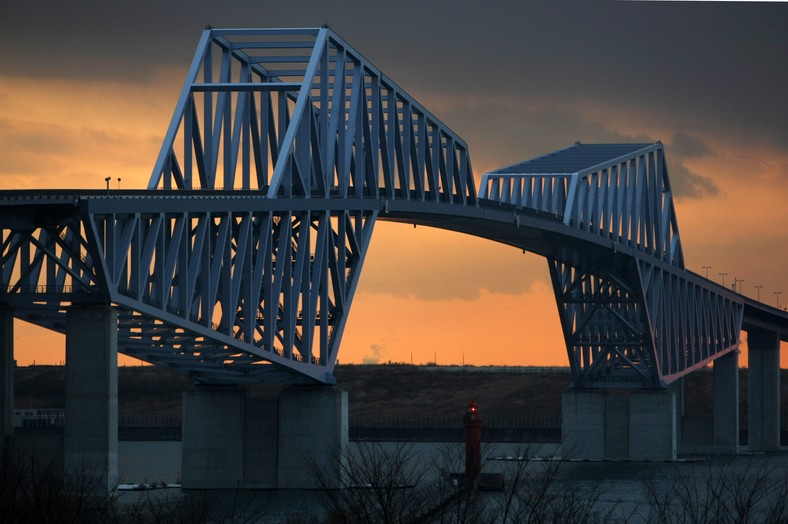 Nowy symbol Tokio - Tokyo Gate Bridge - ma 2618 metrów długości (2). Fot. Tomohiro Ohsumi/Bloomberg.