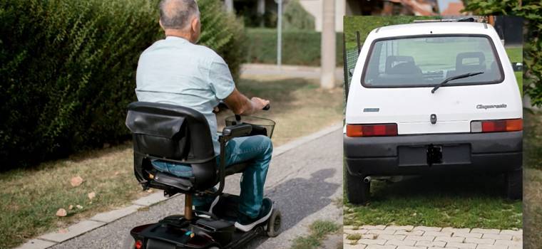 Ile Cinquecento ma wspólnego z wózkiem inwalidzkim? Ten emeryt twierdzi, że wiele