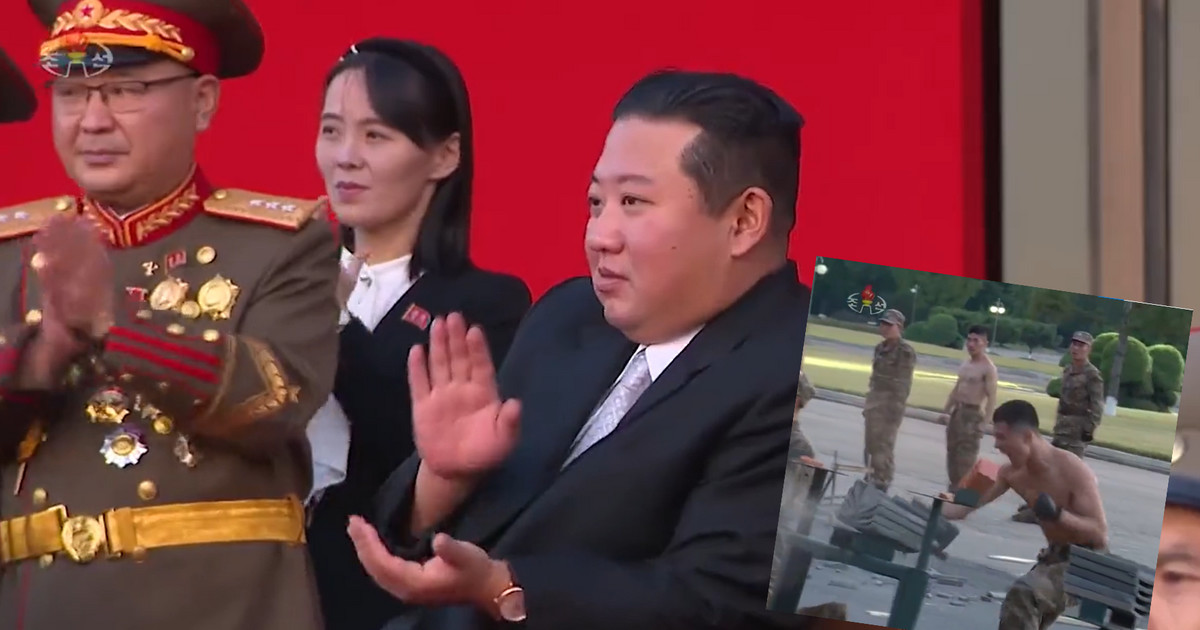 Kim Dzong Un Oglądał Pokaz żołnierzy Rozwalali Cegły Głowami Wideo Wiadomości 4605