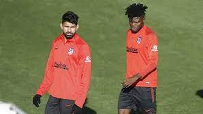 Partey recounts meeting Falcao, Diego Costa at Atletico Madrid after watching them on TV