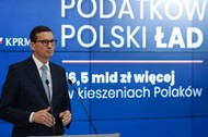 Polski Ład prezentowany przez Mateusza Morawieckiego