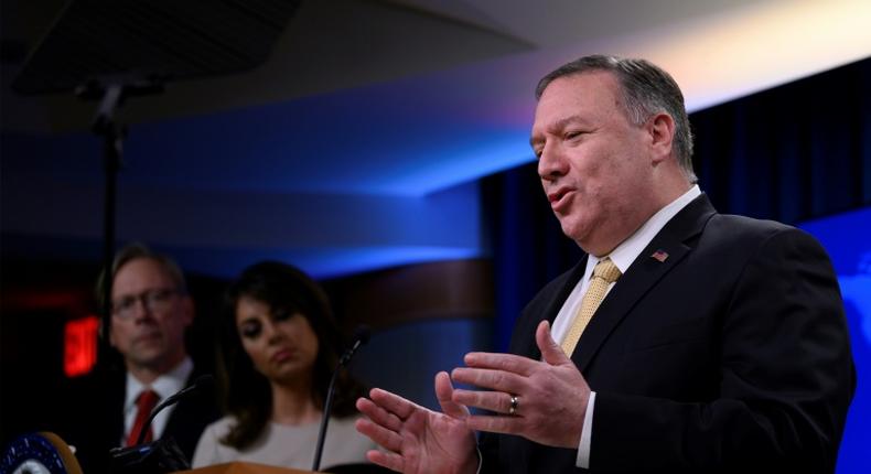 US Secretary of State Mike Pompeo said the Taliban's release of two Western hostages could boost hopes of peace in Afghanistan