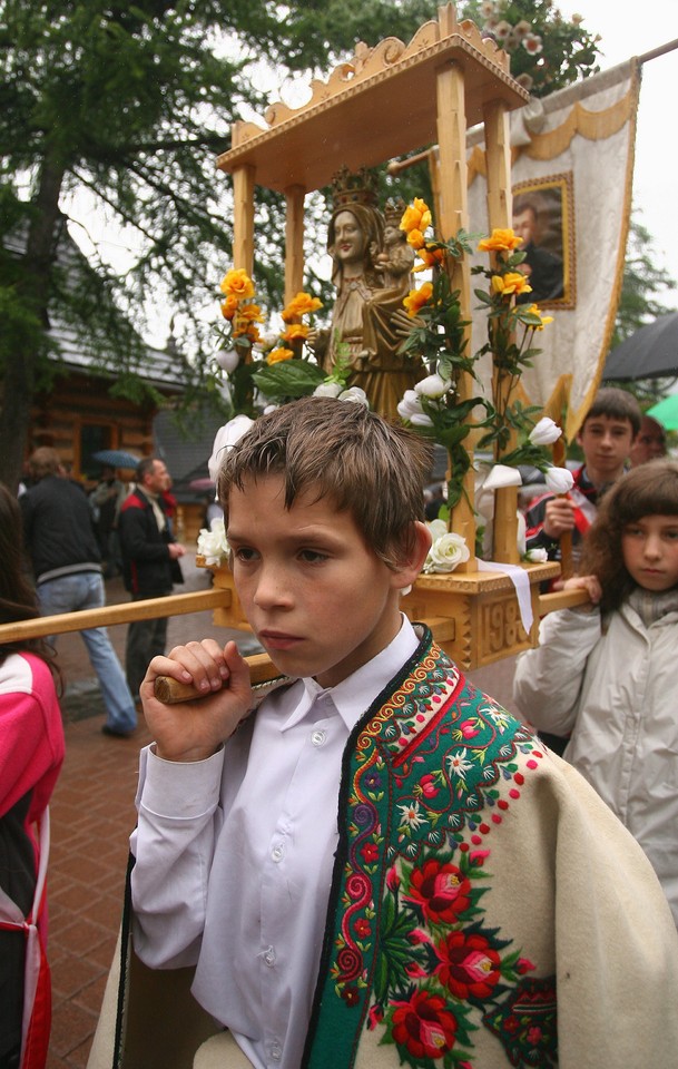 ZAKOPANE BOŻE CIAŁO PROCESJA