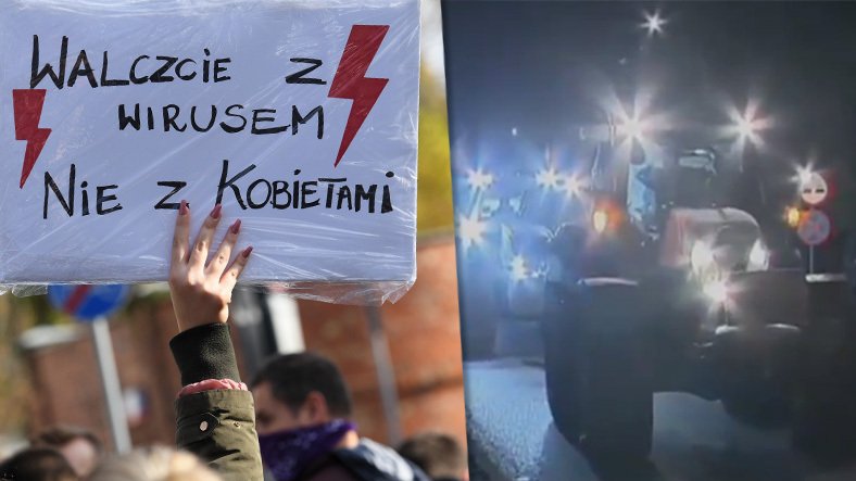 Protesty w obronie praw kobiet