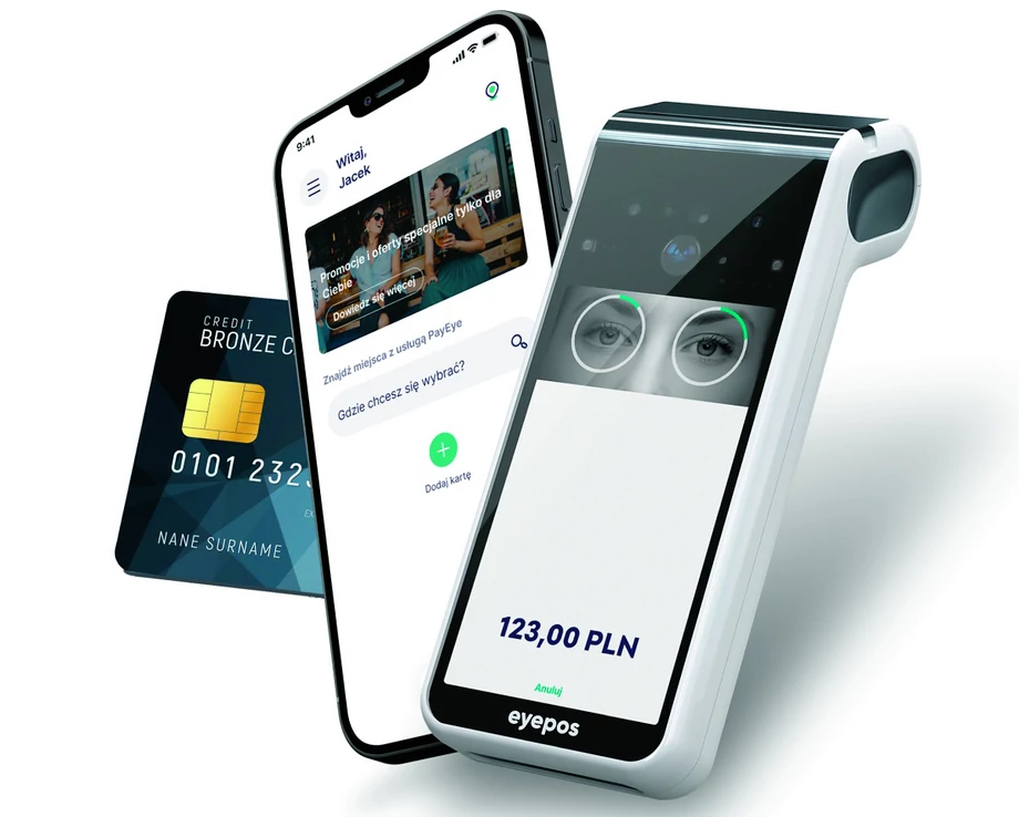 PayEye opracowało,  produkuje i sprzedaje terminale, które pozwalają na płatności zarówno oczami, jak i zbliżeniowe oraz „wkładaną” kartą. Obsługuje też płatności online i stworzyło aplikację dla „społeczności PayEye”.