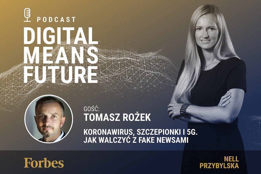 Podcast Forbes Polska "Digital Means Future". Wywiad z Tomaszem Rożkiem, doktorem fizyki i popularyzatorem.