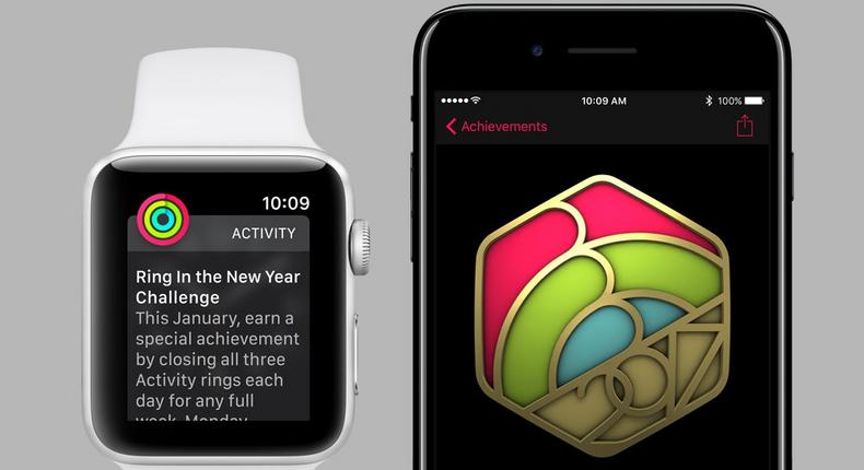 Apple watches will help you keep New Year’s resolutions