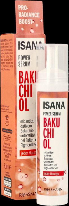 Isana Power Serum do twarzy Bakuchiol (Cena: 19,99zł / 30ml)