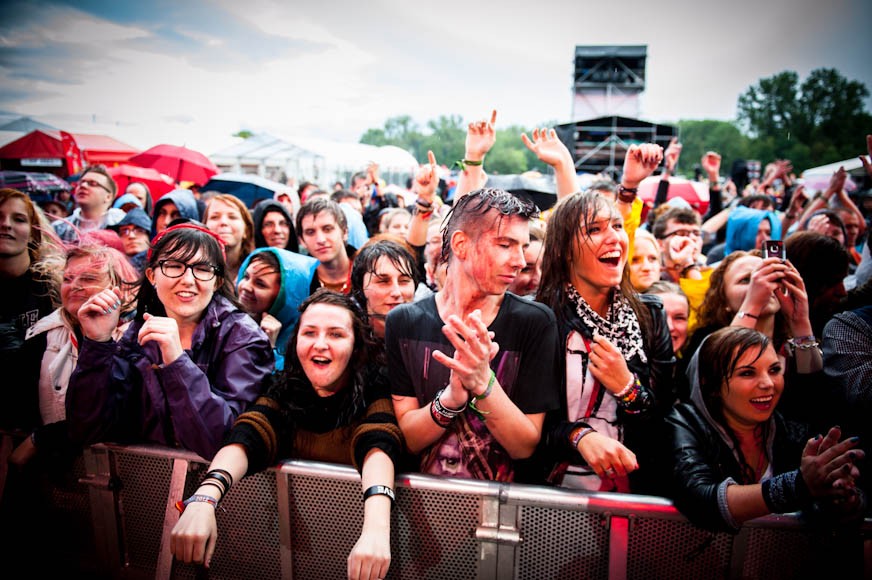 Coke Live Music Festival 2012 - publiczność (fot. Monika Stolarska / Onet)