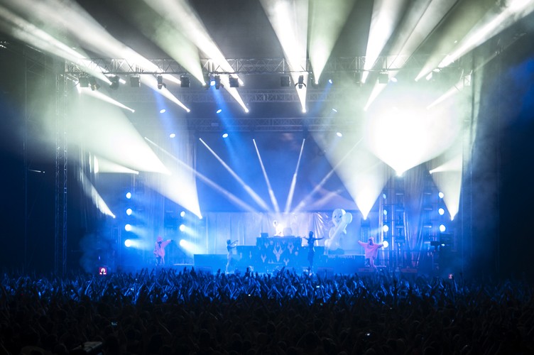 Die Antwoord, Torwar, ifestival, 12 sierpnia 2014 / fot. Maciek Suchorabski