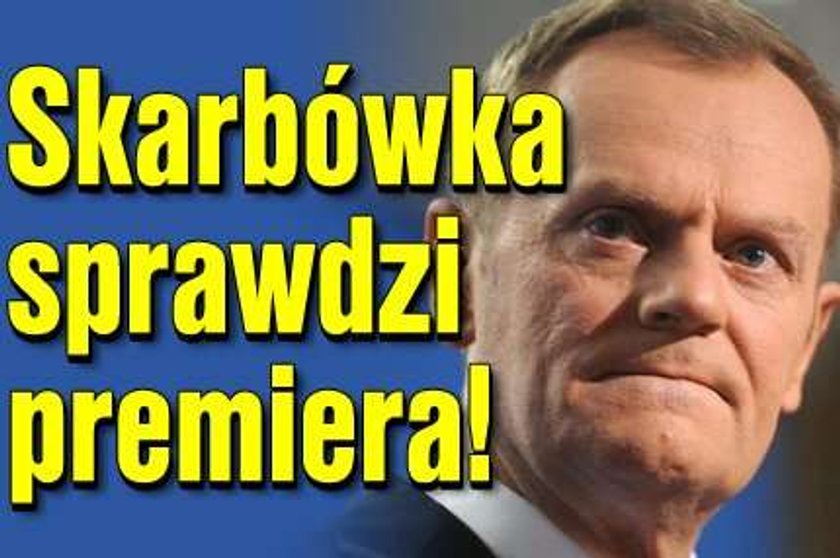 Skarbówka sprawdzi premiera