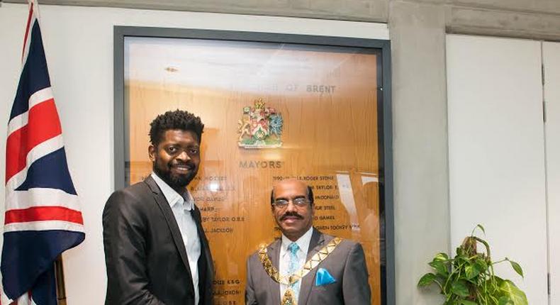 Basketmouth meets Parvez Ahmed, Mayor of Brent