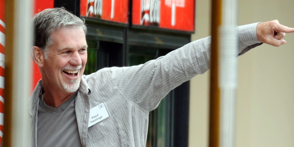 Netflix CEO Reed Hastings.