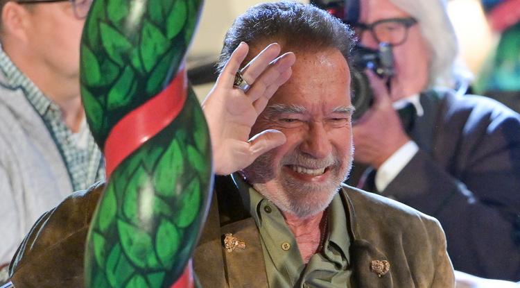 Arnold Schwarzenegger az Októberfeszten Münchenben Fotó: Getty Images
