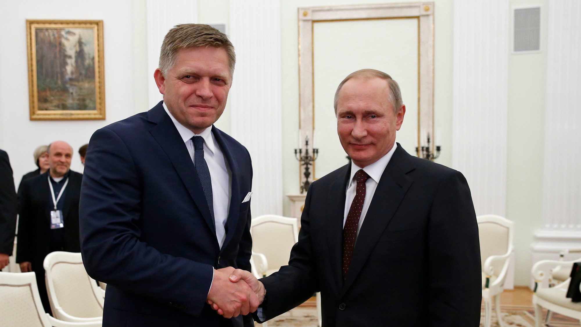 Robert Fico s Vladimirom Putinom