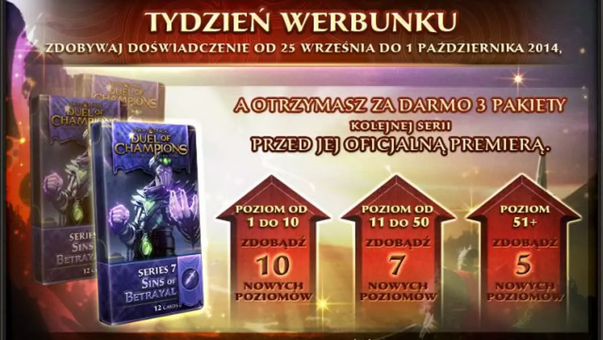 Might & Magic: Duel of Champions zaczyna Tydzień Werbunku