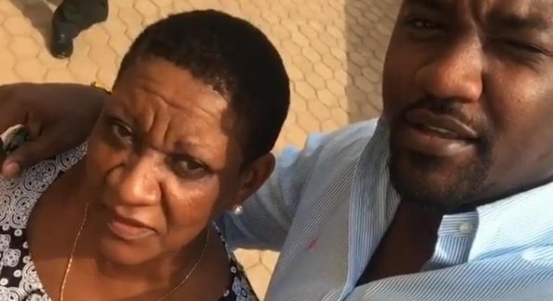 John Dumelo celebrates mum's 65th birthday